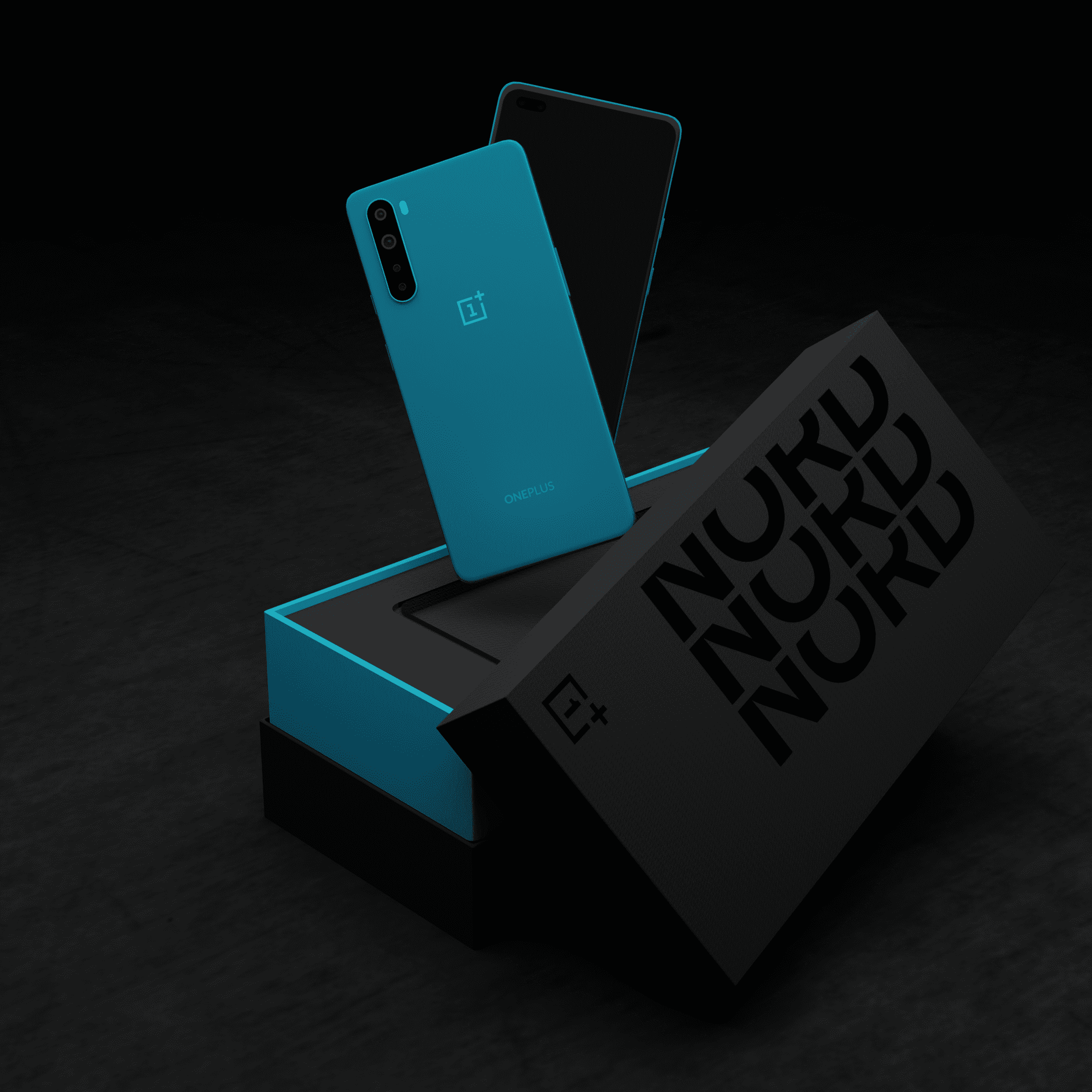 OnePlus Nord 3d design, isometric view