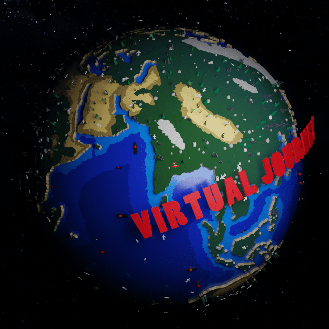 Virtual 3d design of earth with india in view