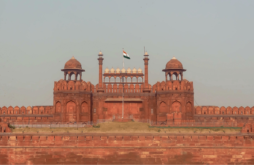 Architecture Photograph of Red Fort, New Delhi